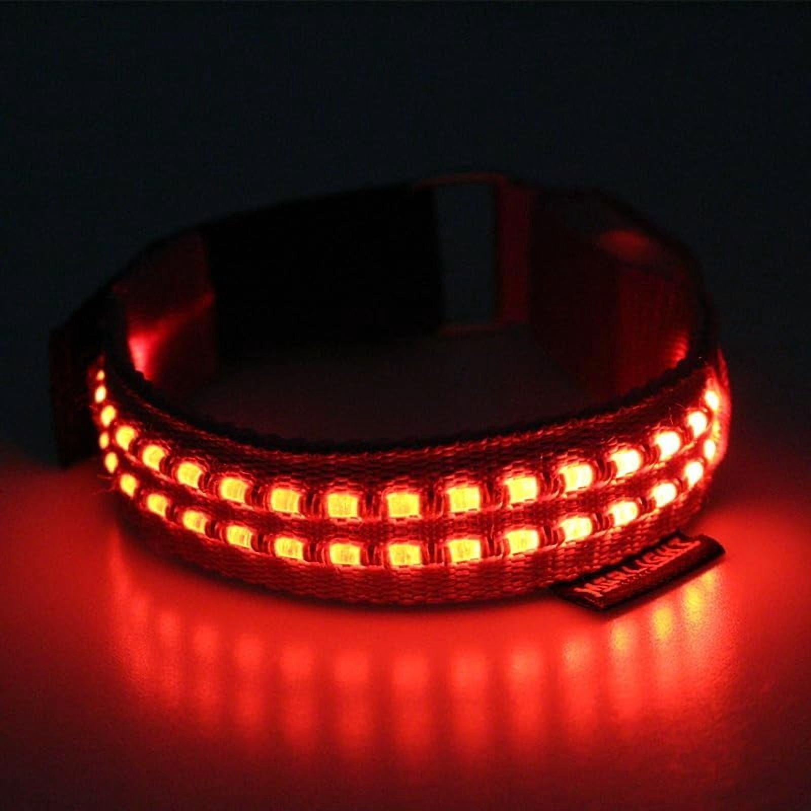 Led Am Ban EONQY LED Armband, 3 Lighting Modes Battery Operated LED Light Up ...