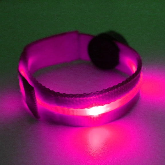EONQY LED Armband, USB Rechargeable 3 Lighting Modes Reflective Armbands, Safety High Visibility Led Arm Band for Night Running Cycling