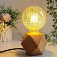 thumbnail image 1 of EONQY LED Edison Bulb, Vintage Light Bulb,4W Warm White 2500K Led Bulb 220/240V Edison Screw E27 Base Specialty Decorative Light Bulb, 1 of 7