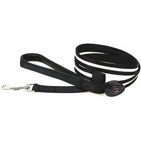 EONQY LED Light Up Dog Leash, 3 Lighting Modes Battery Operated Flashing Nylon Leash for Night Walking for Small Medium Large Dogs