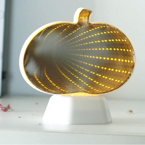 EONQY LED Night Lamp, Tunnel Light 3D Infinity Mirror Light Cute Heart Wall Decor Lights for Christmas Party Room Wedding Decor