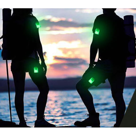 EONQY LED Safety Light Magnetic Clip on, 5 Pack Running Lights for Runners, Reflective Running Gear with 3 Light Modes for Running, Hiking, Outdoor Adventure, Camping