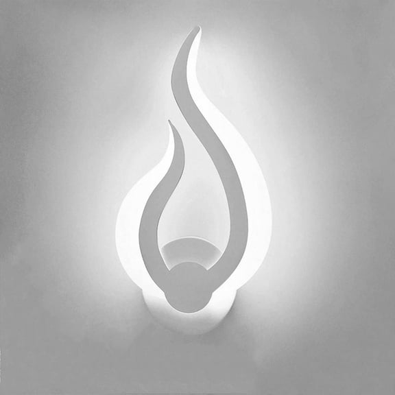 EONQY LED Wall Light Indoor Wall Sconce Wall Lamp Modern Minimalist Acrylic Lampshade for Living Room Bedroom Bedside Bathroom Room Hallway Stairs