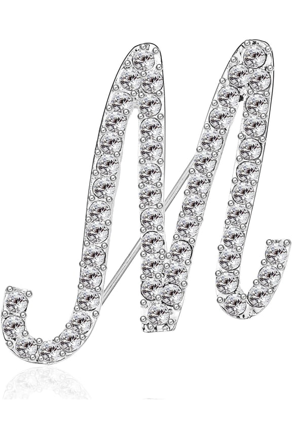 Letter Brooch Pins, A-Z 26 Personalized Design Letters fashion brooches collar pins for Bag Clothes Sweater