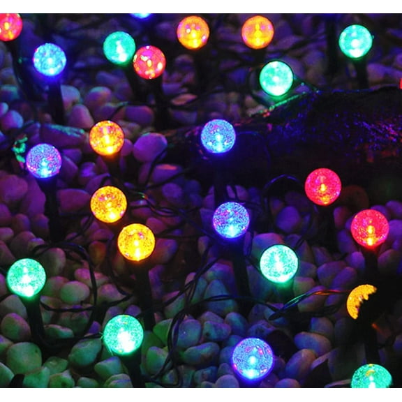 EONQY Solar Garden Lights Outdoor, Solar Lawn Lamp Landscape Light Waterproof Solar Ball Sphere Light for Garden, Flower Fence, Lawn, Patio