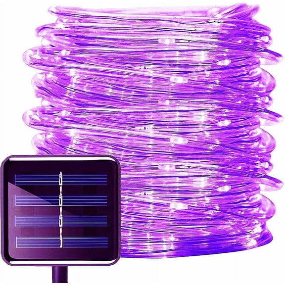 EONQY Solar String Lights Outdoor, 32M 300 LED Solar Rope Lights with 8 Modes for Christmas Party