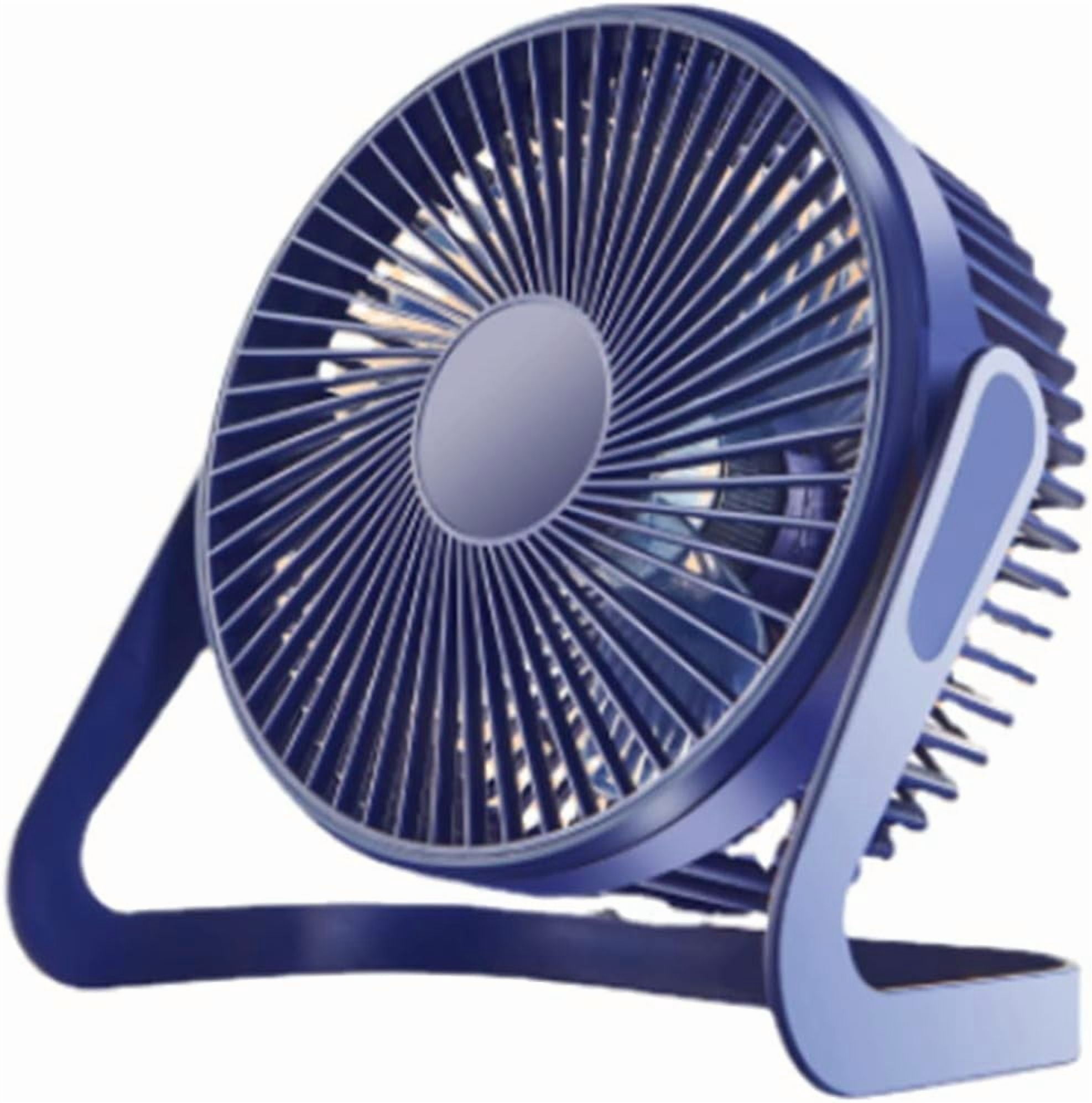 EONQY USB Desk Fan, Mini Portable Fan with 2 Speeds Adjustable Table ...