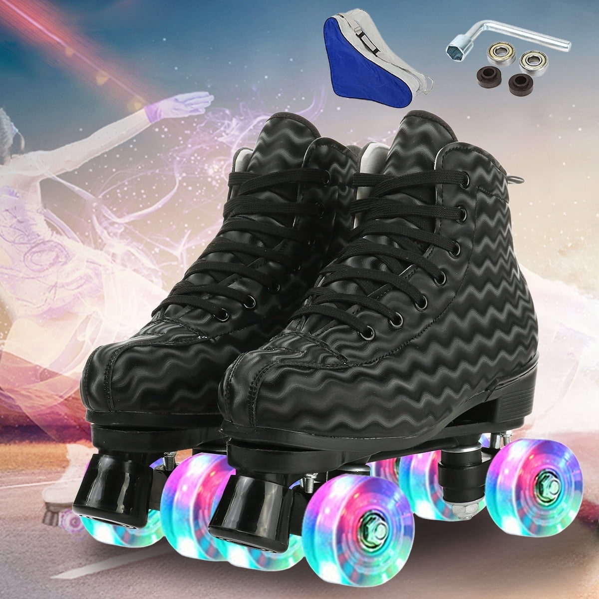 Kids Roller Blades XUDREZ Roller Skates For Girls And Women