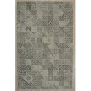 EORC 5 x 8 ft. Modern Transitional Hand Tufted Wool Area Rug - Multi Color & Grey