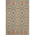 thumbnail image 1 of EORC  6 x 9 ft. Piled Killim Traditional Area Rug - Light Blue, 1 of 1