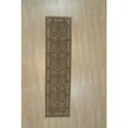 thumbnail image 1 of EORC Beige Hand Crafted Wool Traditional Oushak Rug, 2'6 x 9'10, 1 of 3