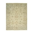 thumbnail image 1 of EORC Beige Hand Knotted Wool Traditional Indo Tabriz Rug, 9'1 X 11'9, 1 of 3