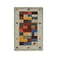 thumbnail image 1 of EORC Beige Hand Knotted Wool Traditional Modern Knot  Rug, 6' x 9', 1 of 4