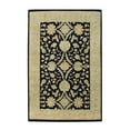 thumbnail image 1 of EORC Black Hand Knotted Wool Traditional Agra Rug, 5'6 X 8'3, 1 of 4