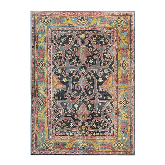 EORC Blue Hand Knotted Wool Classic Bidjar Rug, 8' x 10