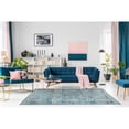 thumbnail image 1 of EORC Blue Classic Oriental Oushak Area Rug, 1 of 7