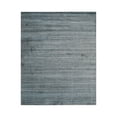 thumbnail image 1 of EORC Blue Handloomed Wool Contemporary Super Grass Rug, 9' x 12', 1 of 8