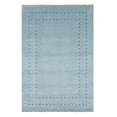 thumbnail image 1 of EORC Blue Handmade Wool Transitional Lori Baft Rug, 10' x 14', 1 of 4
