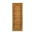 thumbnail image 1 of EORC Brown Hand Knotted Wool Traditional Heriz Weave  Rug, 9' x 12', 1 of 4