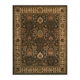 thumbnail image 1 of EORC Brown Hand-Tufted Wool Traditional Morris Rug, 7'9 x 9'9-Color:Brown,Material:Wool, 1 of 4