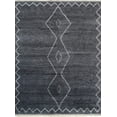 thumbnail image 1 of Talia Moroccan Charcoal Hand Knotted Wool Rug, 1 of 3