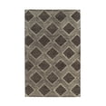 thumbnail image 1 of EORC Charcoal Hand-Tufted Wool Contemporary Spring Rug, 5' x 8', 1 of 4