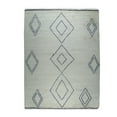 thumbnail image 1 of EORC DO03IV8X10 Hand Knotted Wool Moroccan Rug, 8' x 10', Ivory Area Rug, 1 of 5