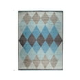 thumbnail image 1 of EORC DO06MU10X14 Hand-Knotted Wool Moroccan Rug, 10' x 14', Multicolored Area Rug, 1 of 4