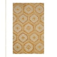 thumbnail image 1 of EORC Eastern Rugs ARC39GN5X8 5 x 8 ft. Hand-Tufted Wool Gold Transitional Geometric Geometric Rug, 1 of 1