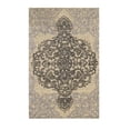 thumbnail image 1 of EORC Eastern Rugs ARC64BG5X8 5 x 8 ft. Hand-Tufted Wool Ivory Bohemian Oriental Madallion Rug, 1 of 1