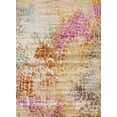 thumbnail image 1 of EORC Ivory machine-made Polypropylene Bohemian Capella Rug, 4'3 x 5'11-Color:Ivory,Material:Polypropylene, 1 of 5