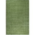 thumbnail image 1 of EORC Eastern Rugs LL4OL9X12 9 x 12 ft. Handmade Wool Green Transitional Solid Lori Baft Rug, 1 of 10
