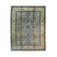 thumbnail image 1 of EORC FAAN041BL9X12 9 x 12 ft. Angora Oushak Traditional Area Rug, Blue, 1 of 4