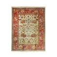 thumbnail image 1 of EORC FAAN13RD9X12 9 x 12 ft. Angora Oushak Traditional Area Rug, Red, 1 of 4