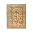 thumbnail image 1 of EORC FAAN14BG9X12 9 x 12 ft. Angora Oushak Traditional Wool Hand Knotted Area Rug, Beige, 1 of 3
