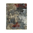 thumbnail image 1 of EORC GRAY Hand Knotted Wool Contemporary Galaxy Rug, 8' x 10'2, 1 of 8