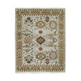 thumbnail image 1 of EORC Gray / GOLD Hand Knotted Wool Traditional Traditional Knot Rug, 7'6 x 9'6, 1 of 7