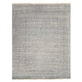 thumbnail image 1 of EORC Gray Handmade Wool Transitional Lori Baft Rug, 5' x 8', 1 of 3
