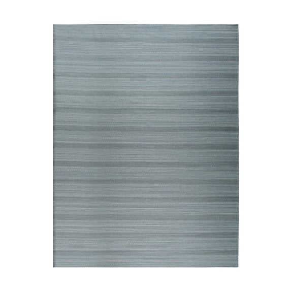 EORC VW31GY4X6 Hand-Knotted Wool Ingrain?design Rug, 4' x 6', Grey Area Rug