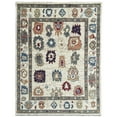 thumbnail image 1 of EORC IVORY Hand-Knotted Wool Modern Oushak Rug, 9' x 12', 1 of 6
