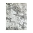 thumbnail image 1 of EORC Ivory / Beige Hand Knotted Wool Transitional Modern Rug, 7' x 9', 1 of 8