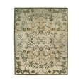 thumbnail image 1 of EORC Ivory Handmade Afghan Wool Transitional Turkish Knot Rug, 9'1 x 11'7, 1 of 4