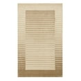 thumbnail image 1 of EORC Ivory Handmade Wool & Viscose Contemporary Urban Rug, 12' x 15'-Color:Ivory,Material:Wool & Viscose, 1 of 7
