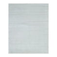 thumbnail image 1 of EORC Ivory Handmade Wool & Viscose Transitional Urban Rug, 5' x 8'-Color:Ivory,Material:Wool & Viscose, 1 of 5