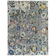 thumbnail image 1 of EORC KC30799GY9X12 9 x 12 ft. Transitional Heriz Serapi Rug, Gray, 1 of 6