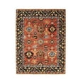 thumbnail image 1 of EORC KR100RT12X18 Hand Knotted Wool Traditional Knot Rug, 11'8 x 18'1, Rust / Navy Area Rug, 1 of 5