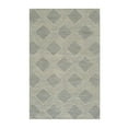 thumbnail image 1 of EORC LIGHT BLUE Hand-Tufted Wool Contemporary Modern Weave Rug, 7'6 x 9'6, 1 of 4