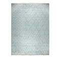 thumbnail image 1 of EORC Light Blue Hand-Knotted Wool Modern Moroccan  Rug, 9' x 12', 1 of 5