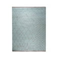 thumbnail image 1 of EORC DO04LTB6X9 Hand Knotted Wool Moroccan Rug, 6' x 9', Light Blue Area Rug, 1 of 5