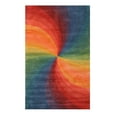 thumbnail image 1 of EORC Lollipop Hand-Tufted Wool Contemporary Swirl Rug, 11'9 x 14'9, 1 of 4
